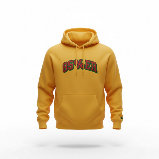 *BHM* 85 Percenter Hoodie - Gold/Red/Green