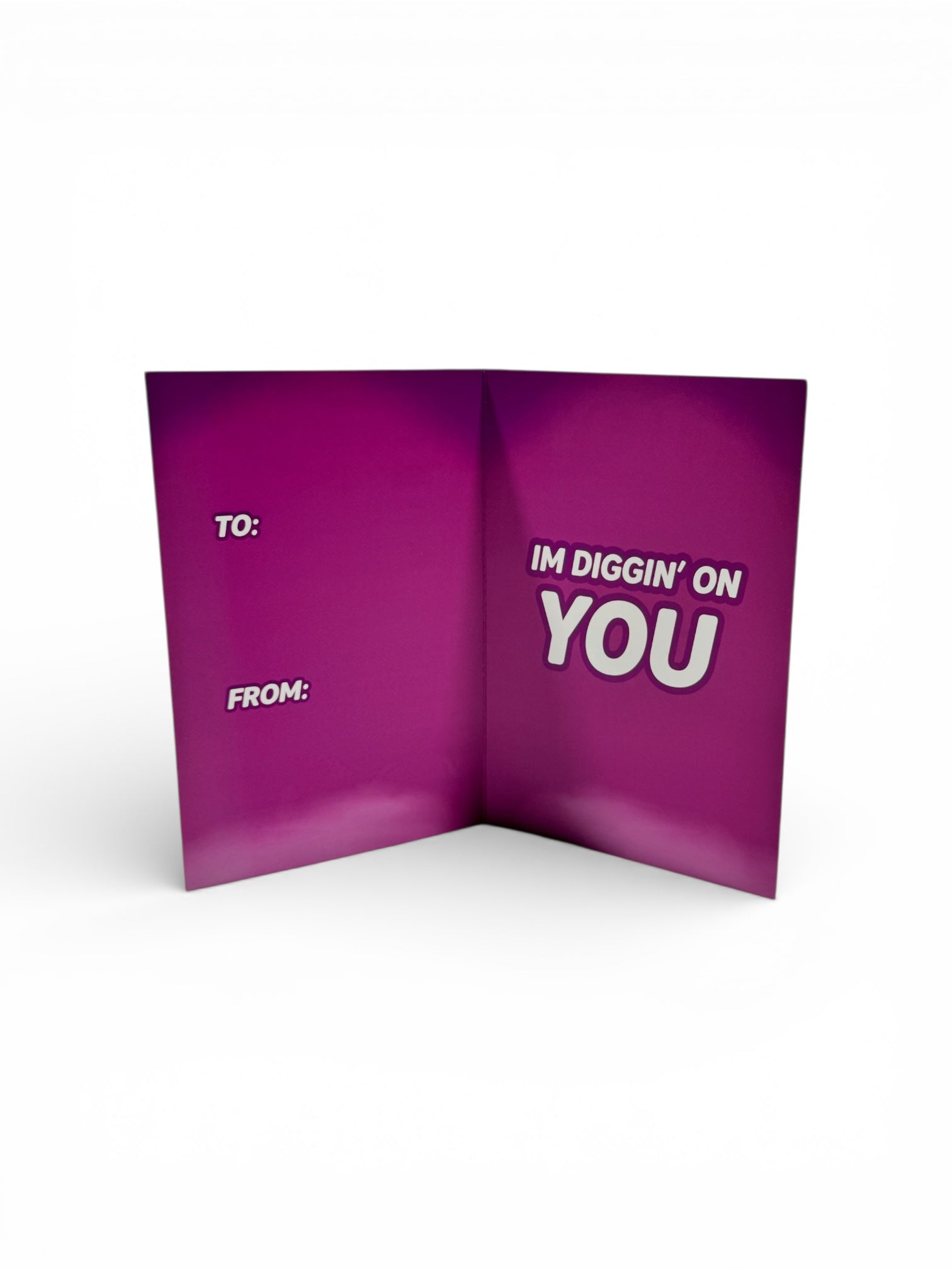 Diggin' On You Valentine's Day Card