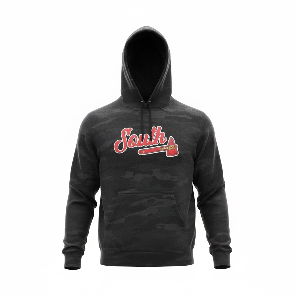 Classic Tomahawk Hoodie - Black Camo