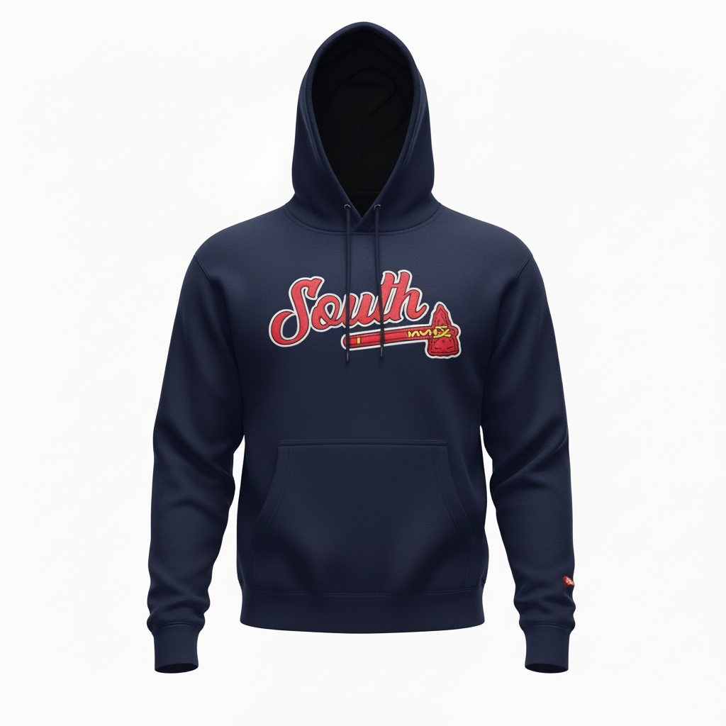 Classic Tomahawk Hoodie - Navy
