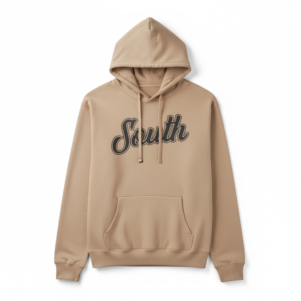 Classic South Hoodie (Sand/Black)
