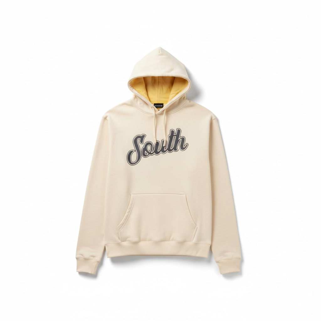 Classic South Hoodie (Bone/Black)