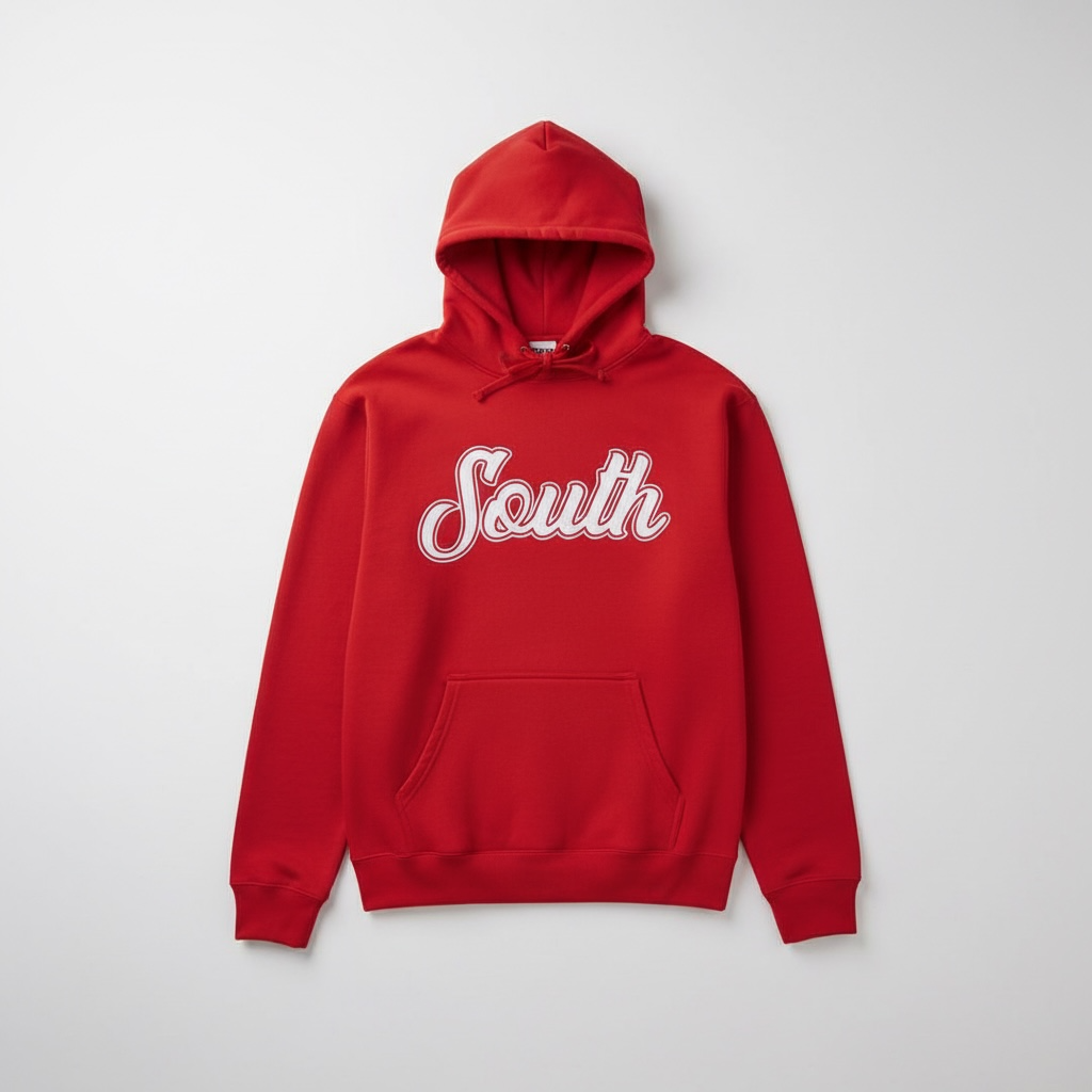 Classic South Hoodie (Red/White)