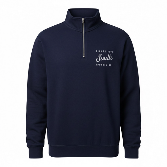 Premium Embroidered Quarter Zips | Navy (Limited Edition)