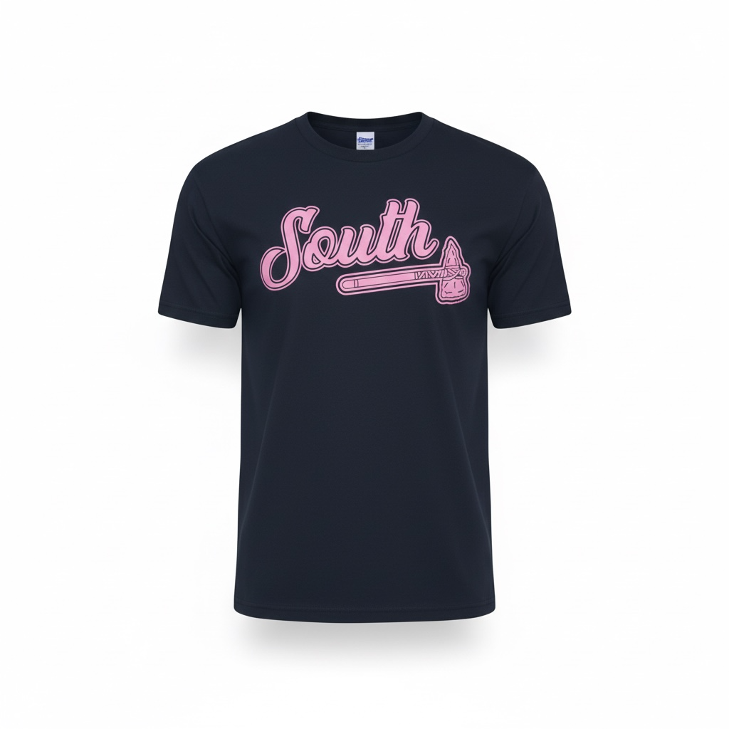 *BCA* Tomahawk Tee (Navy/Pink)