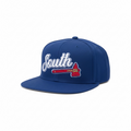 "South Tomahawk" Snapback Hat (Navy/Red/White)