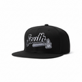 "South Tomahawk" Snapback Hat (Black)
