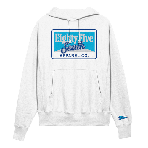 A1 - Retro Cig Badge Hoodie - White