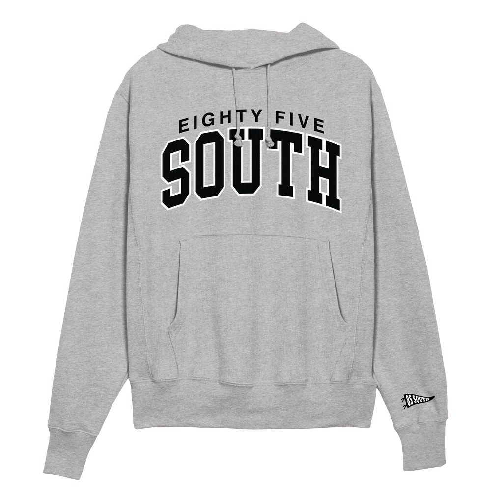 K4 - South College Arch Hoodie - Grey/Black