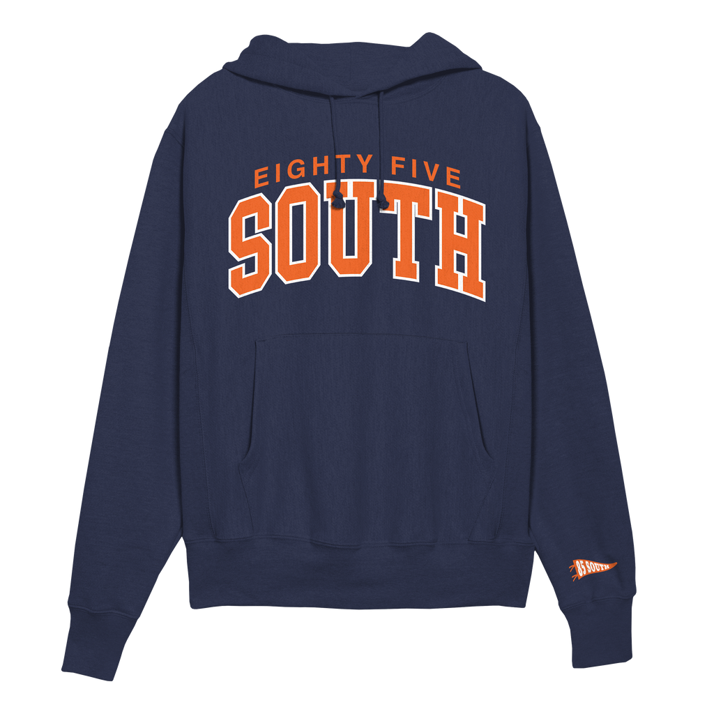 F4 - South College Arch Hoodie - Navy/Orange