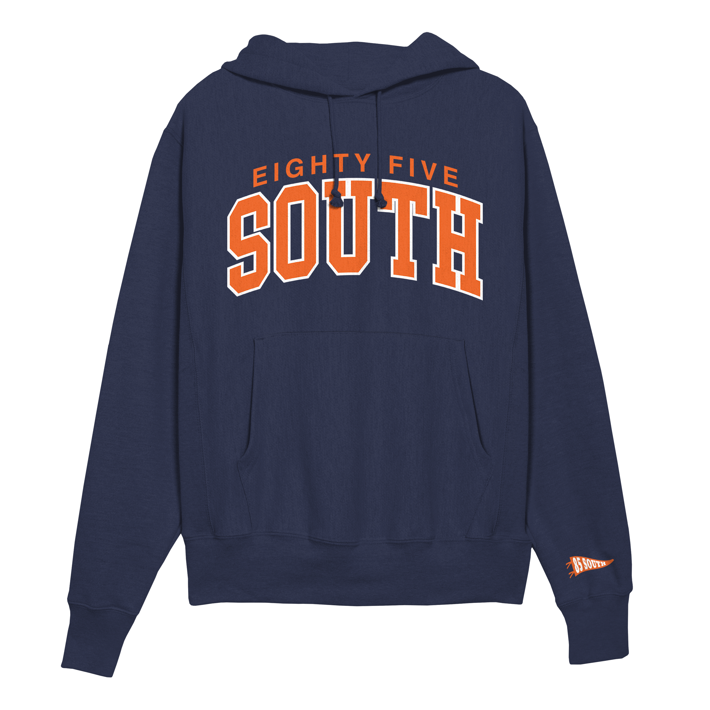 F4 - South College Arch Hoodie - Navy/Orange