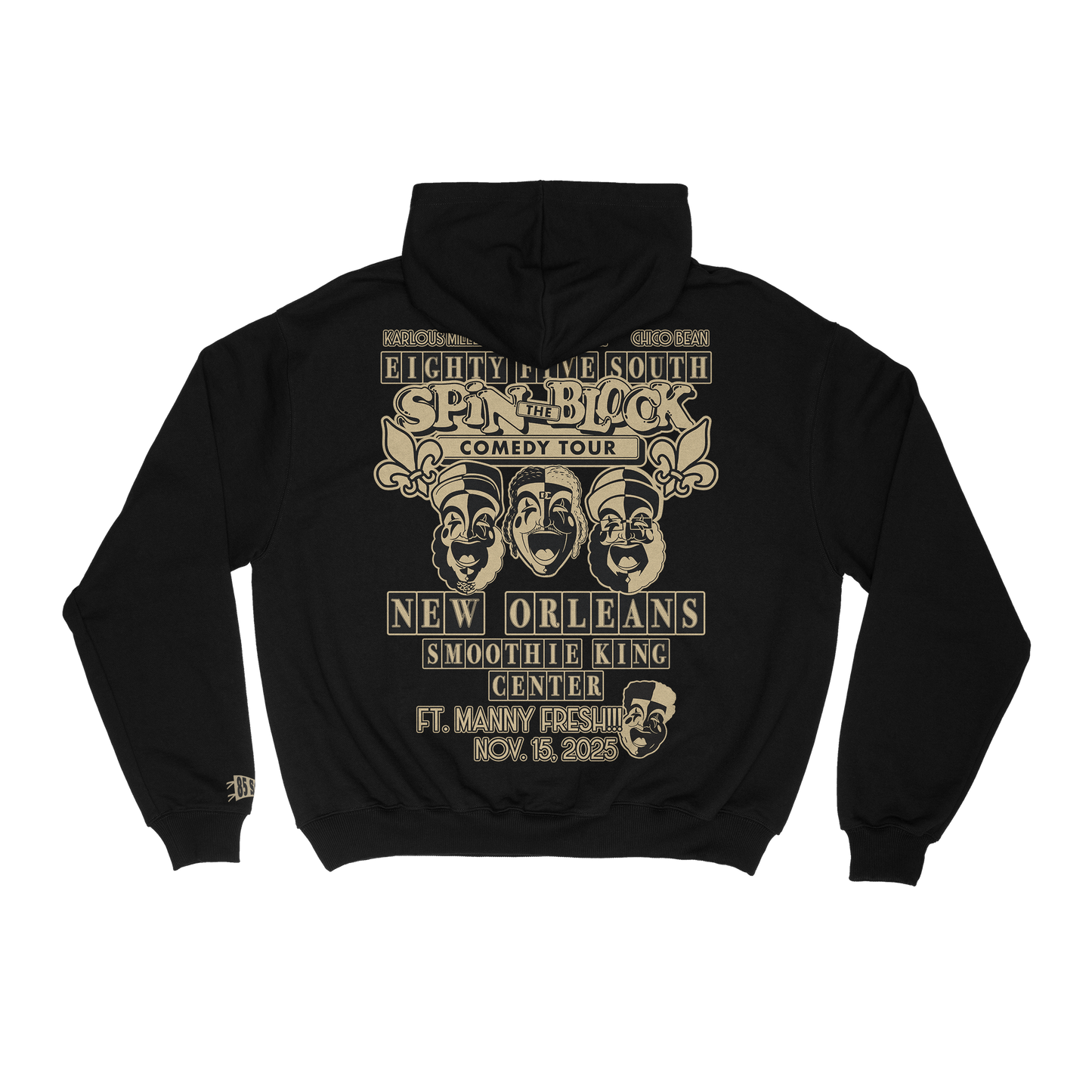 New Orleans City Edition Hoodie - Black