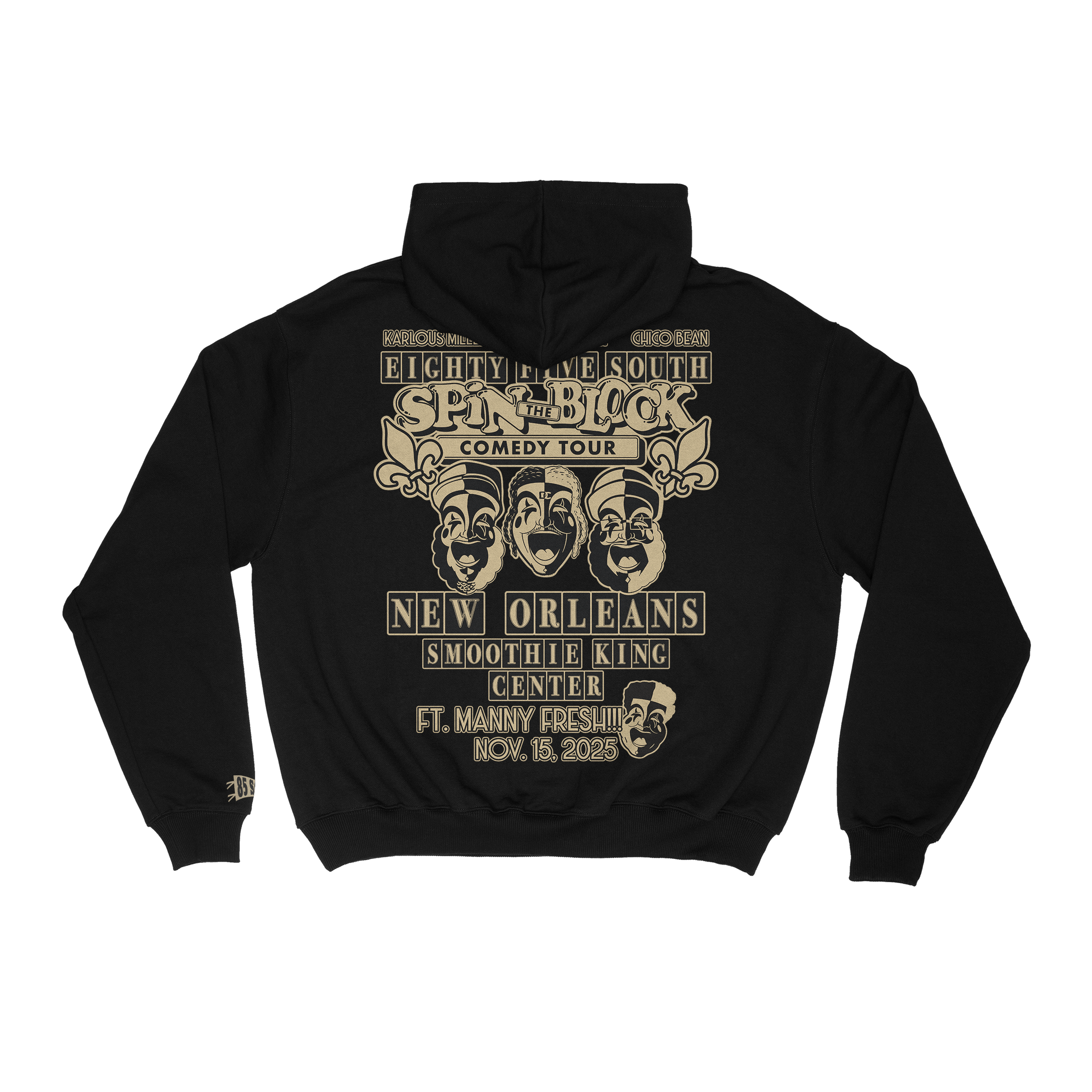 New Orleans City Edition Hoodie - Black