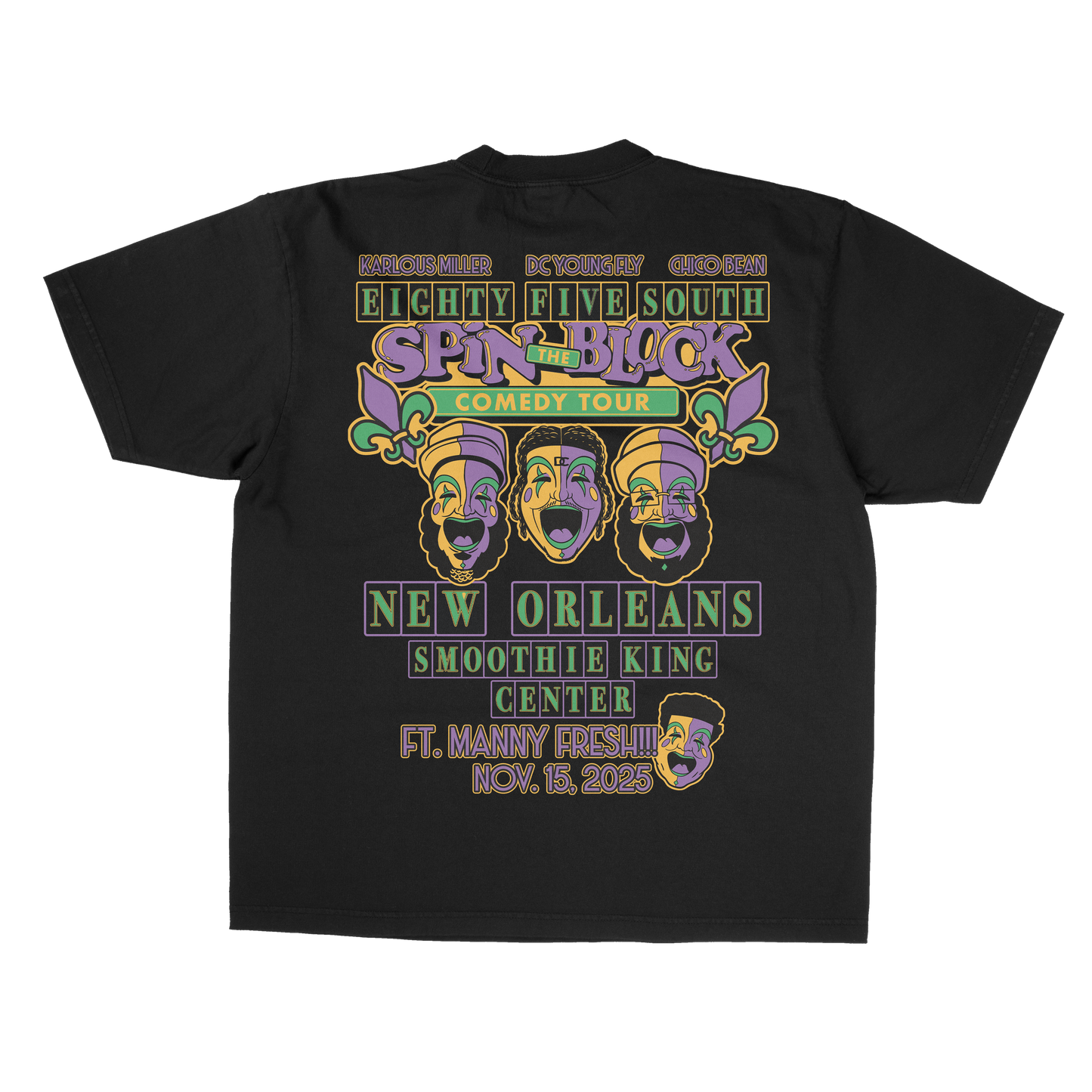 New Orleans City Edition T-Shirt - Black