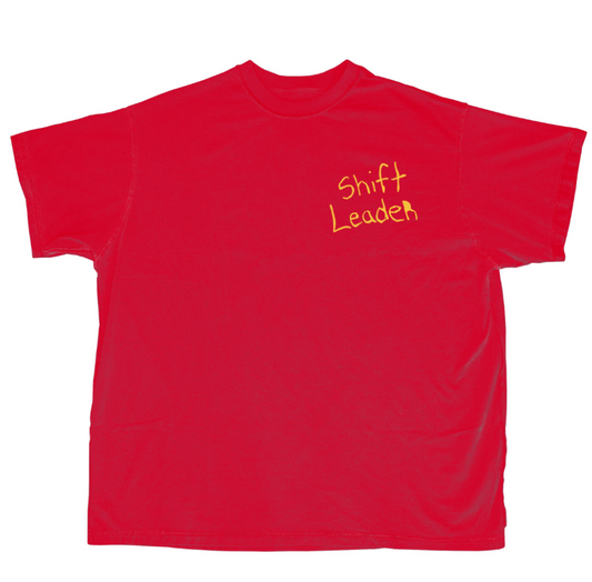 Shift Leader Tee- Red