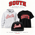 MAROON / WHITE SOUTH PACK