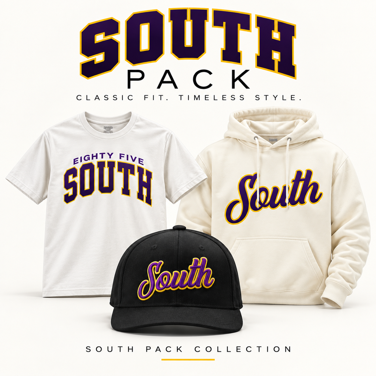 PURPLE/GOLD SOUTH PACK