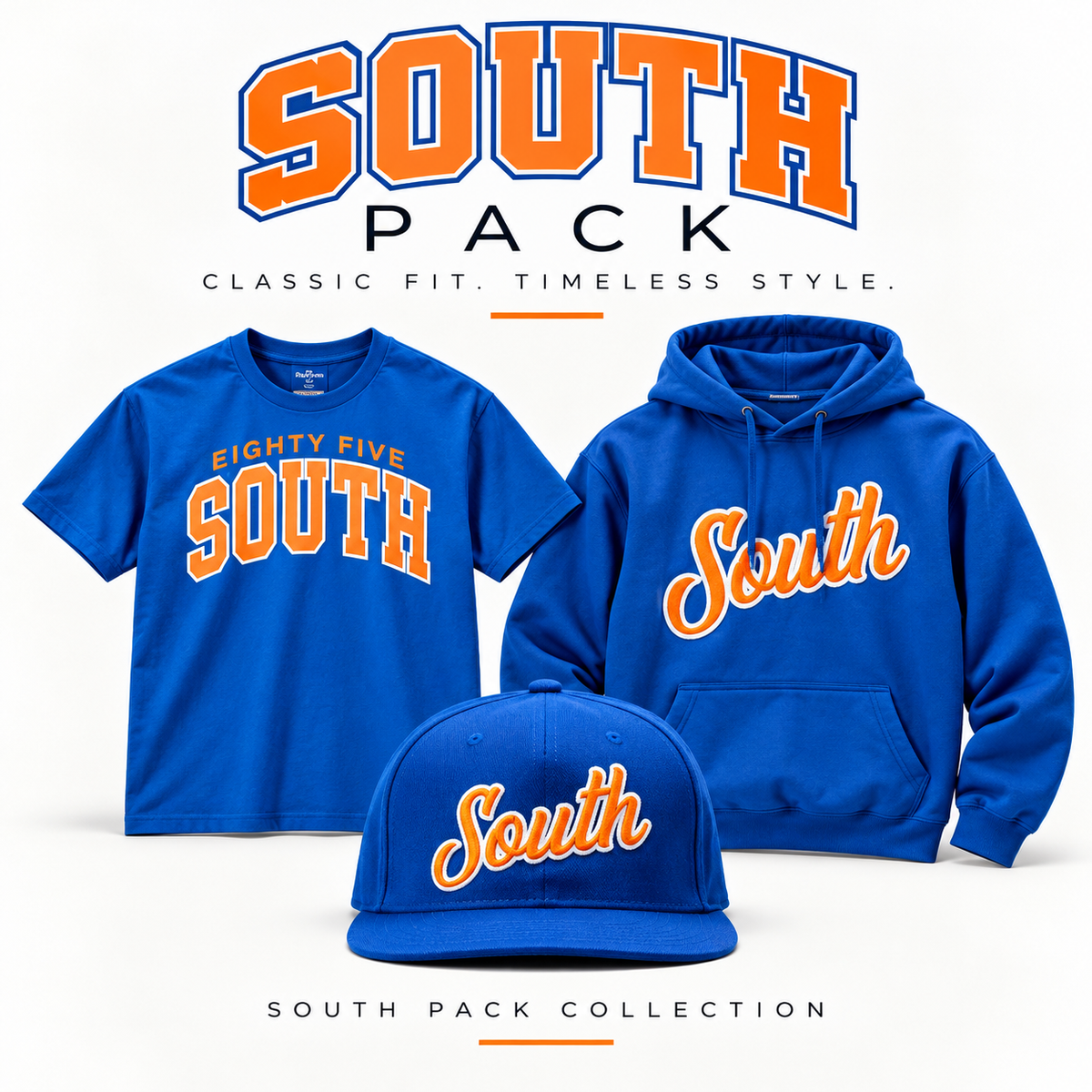 BLUE/ORANGE SOUTH PACK