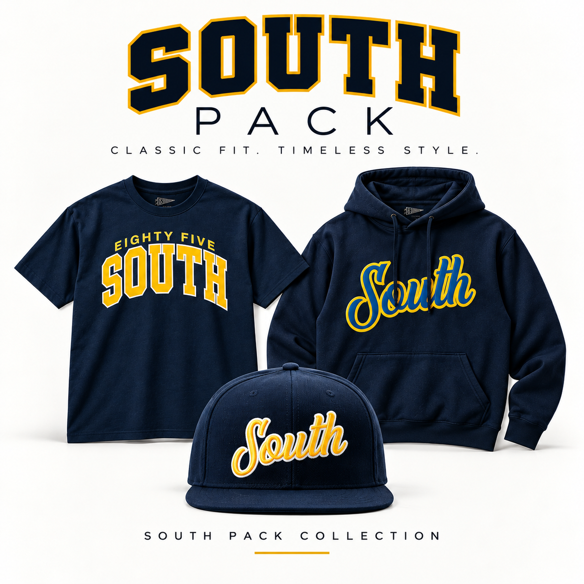 NAVY/GOLD SOUTH PACK
