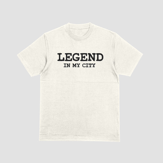 Legend In My City Tee (Natural/Black)