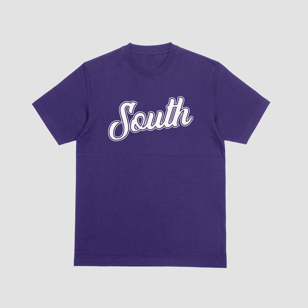 Classic South Logo Tee (Purple/White)