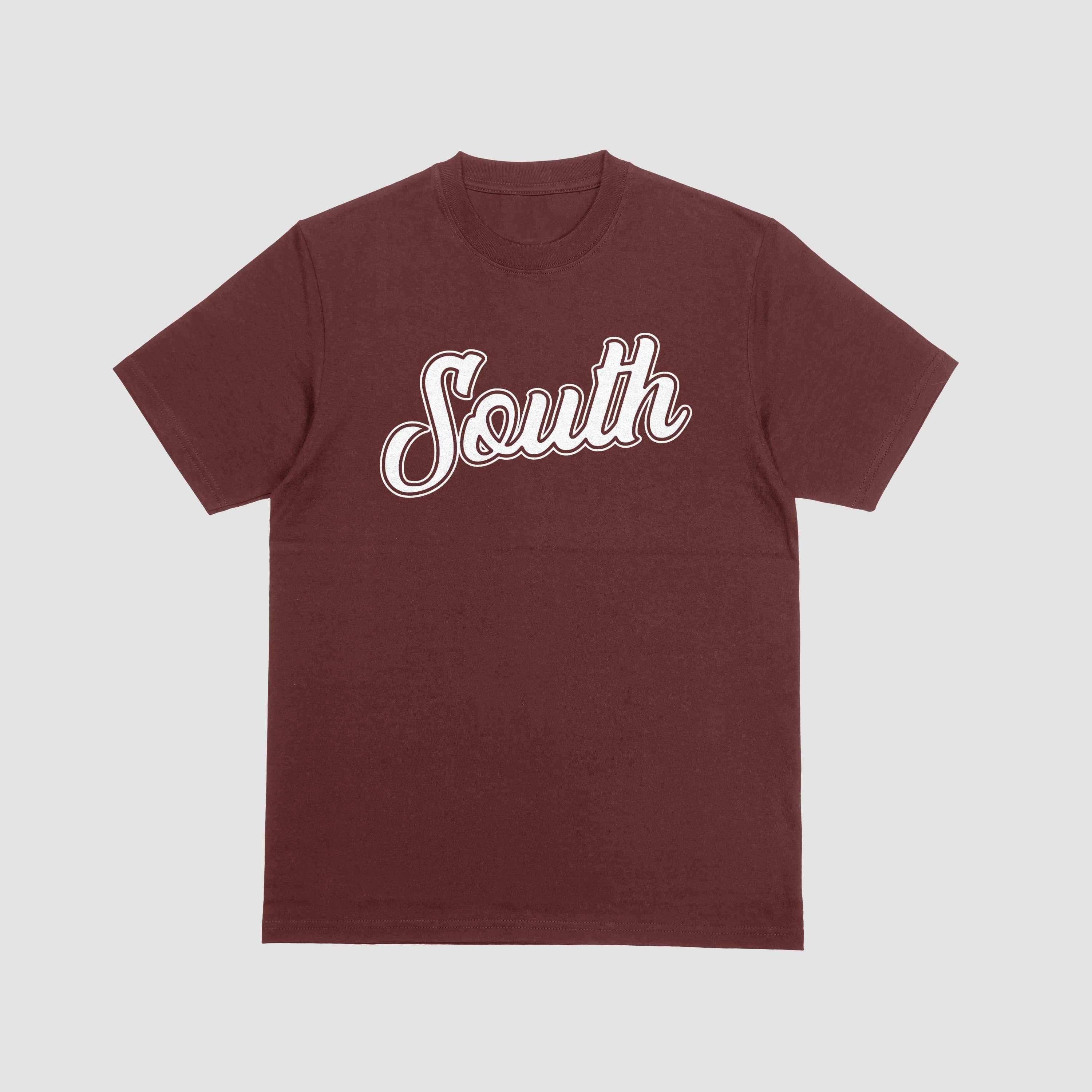 Classic South Tee (Maroon/White)