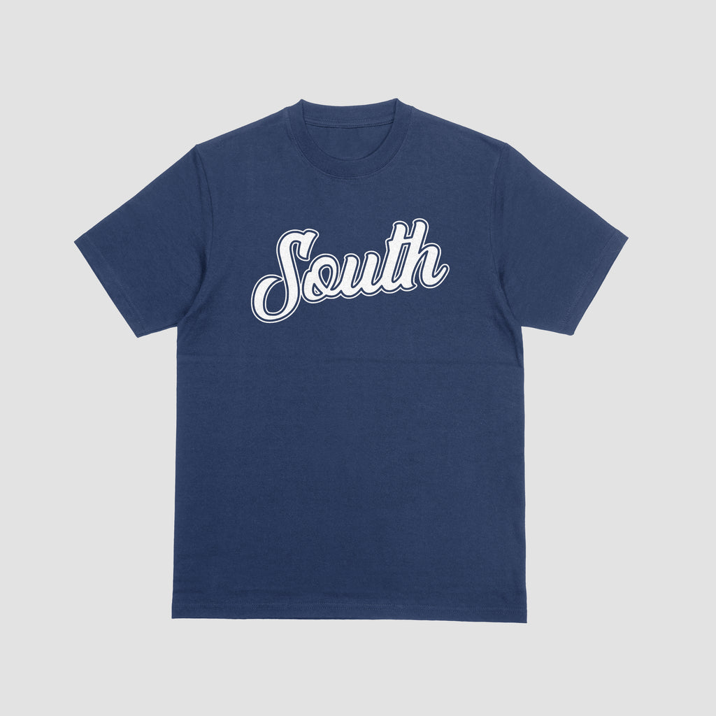 Classic South Tee (Navy/White)