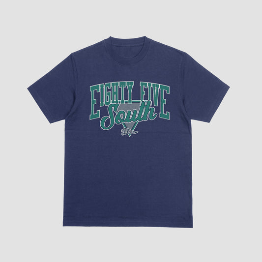 Extreme Collegiate Tee (Navy/Green/White)