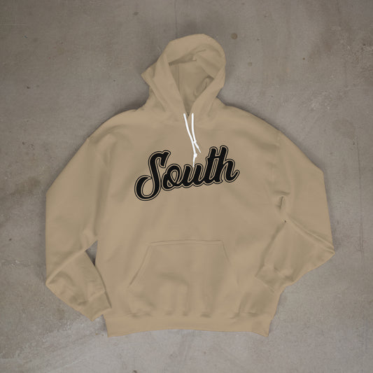 Classic South Hoodie (Sand/Black)