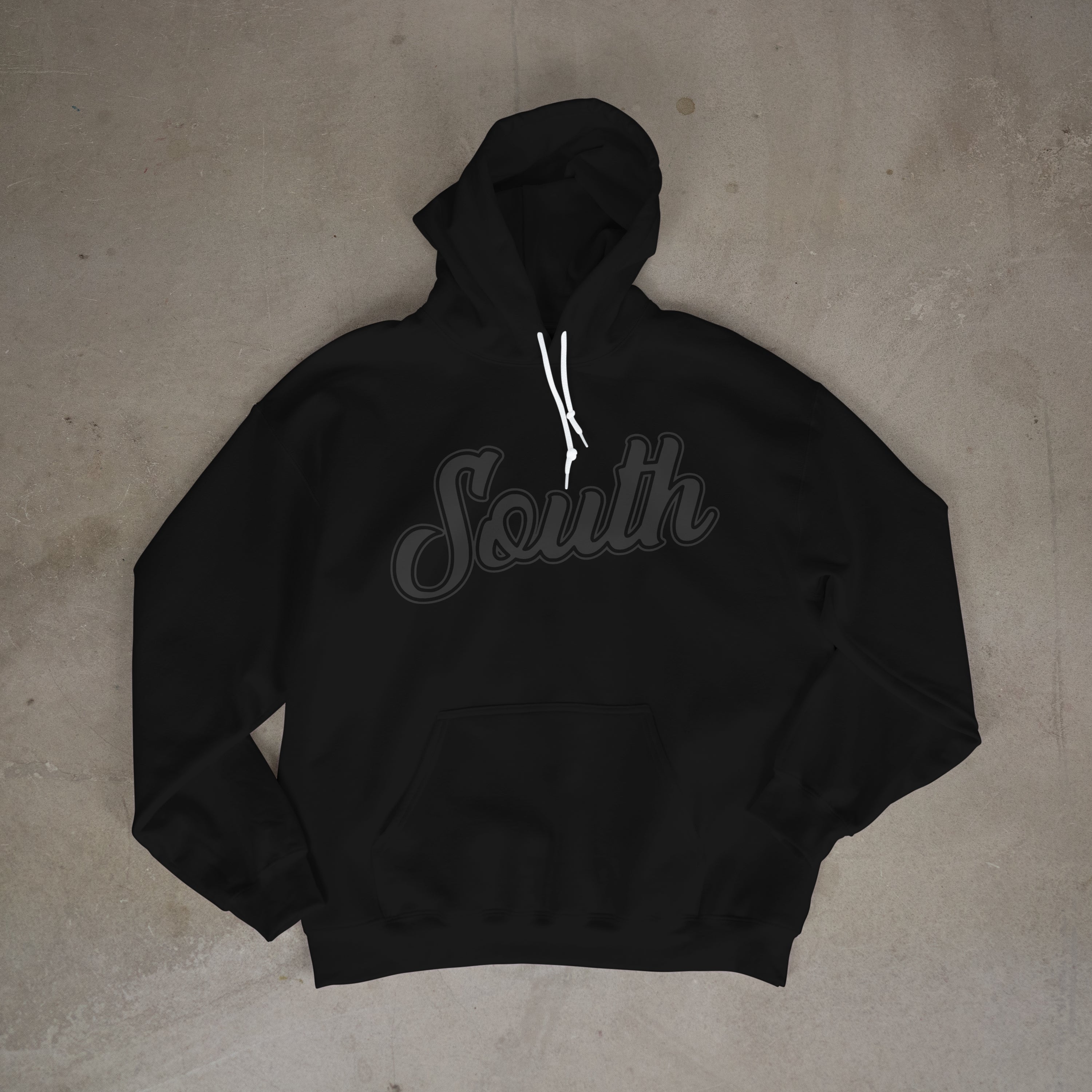 Classic South Hoodie (Black/Black)