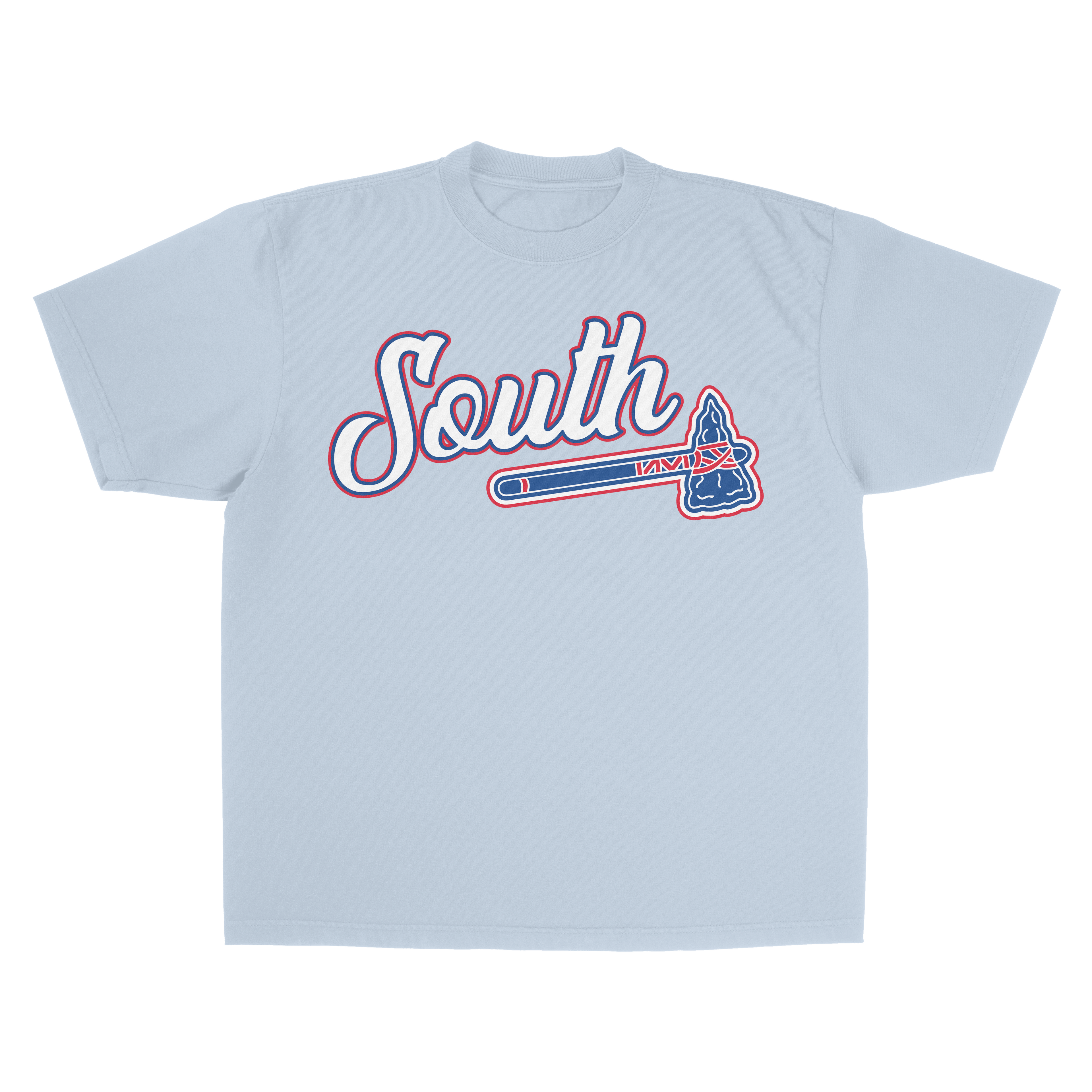 City Connect Tomahawk Tee (Light Blue/Blue/Red)