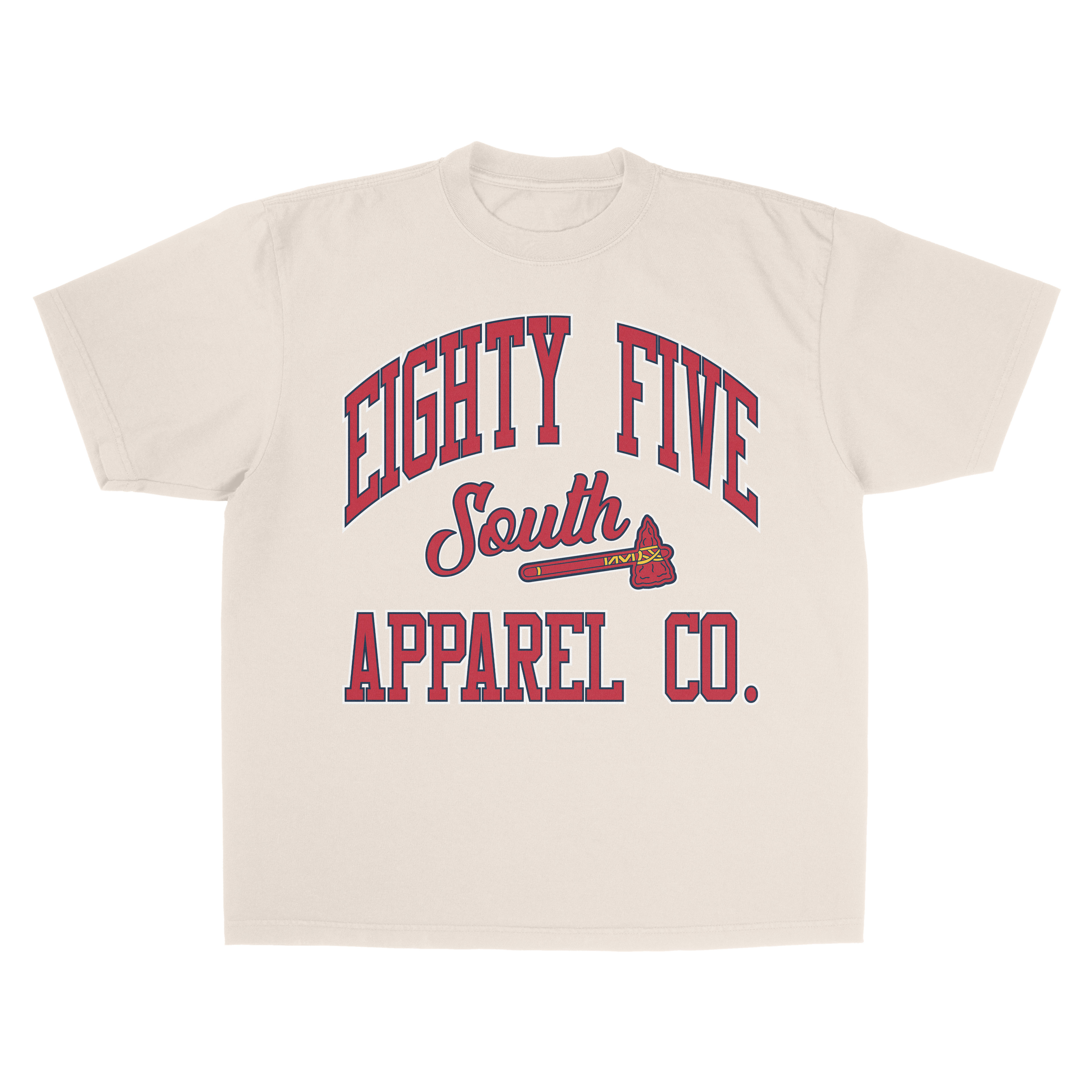 EFAC Tomahawk Tee (Natural/Red)