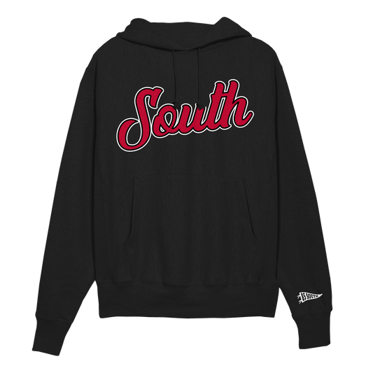 OG South Script Hoodie-Black