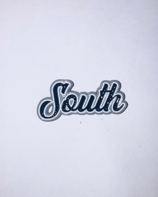 South Enamel Pin