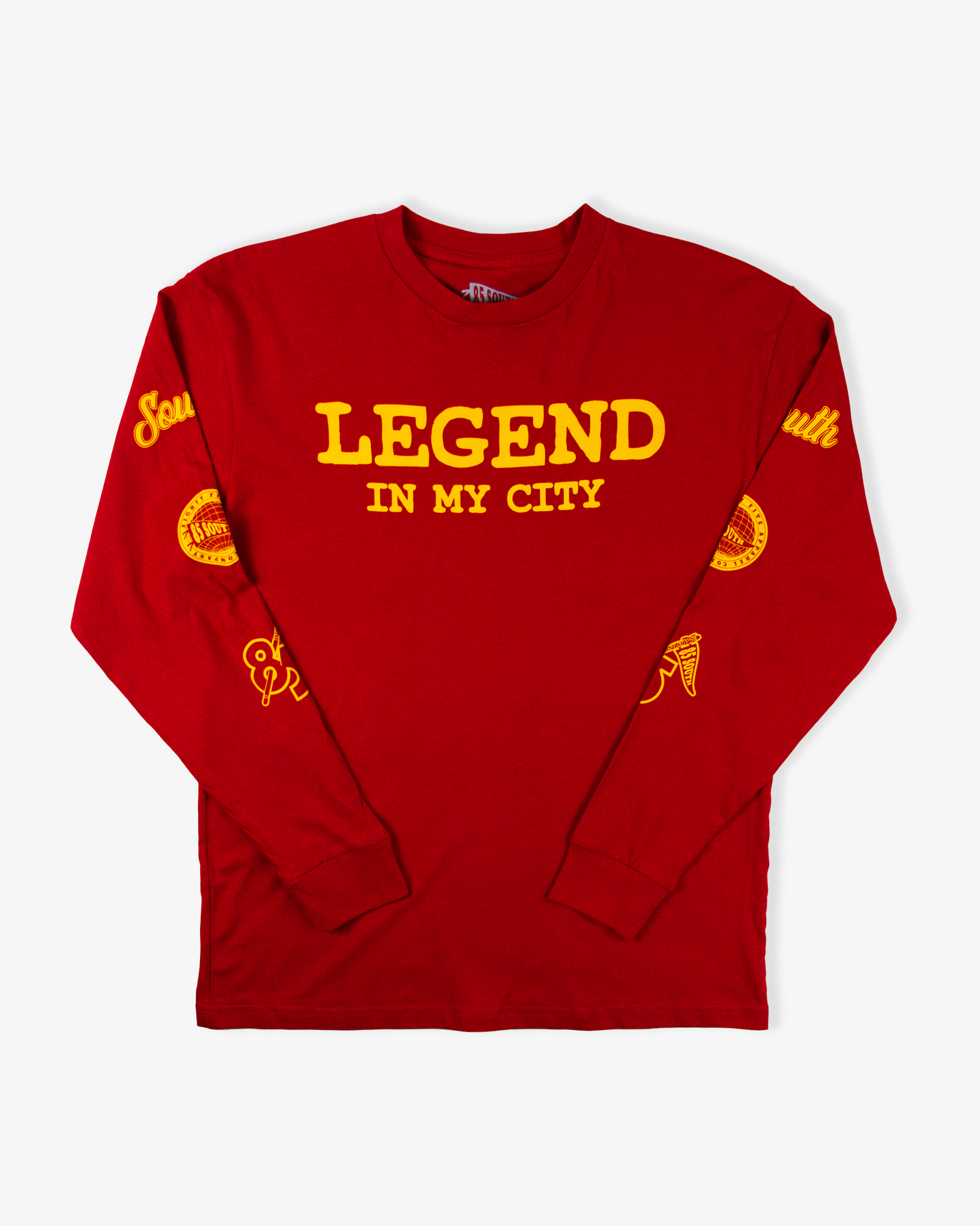 Legend In My City LS-Red/Yellow