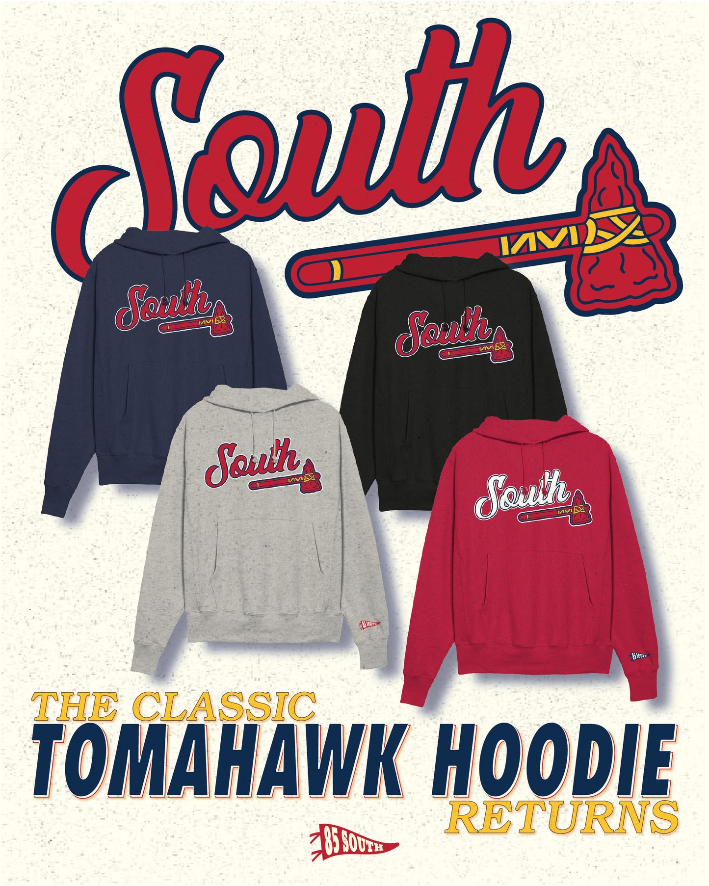 Classic Tomahawk Hoodie - Black