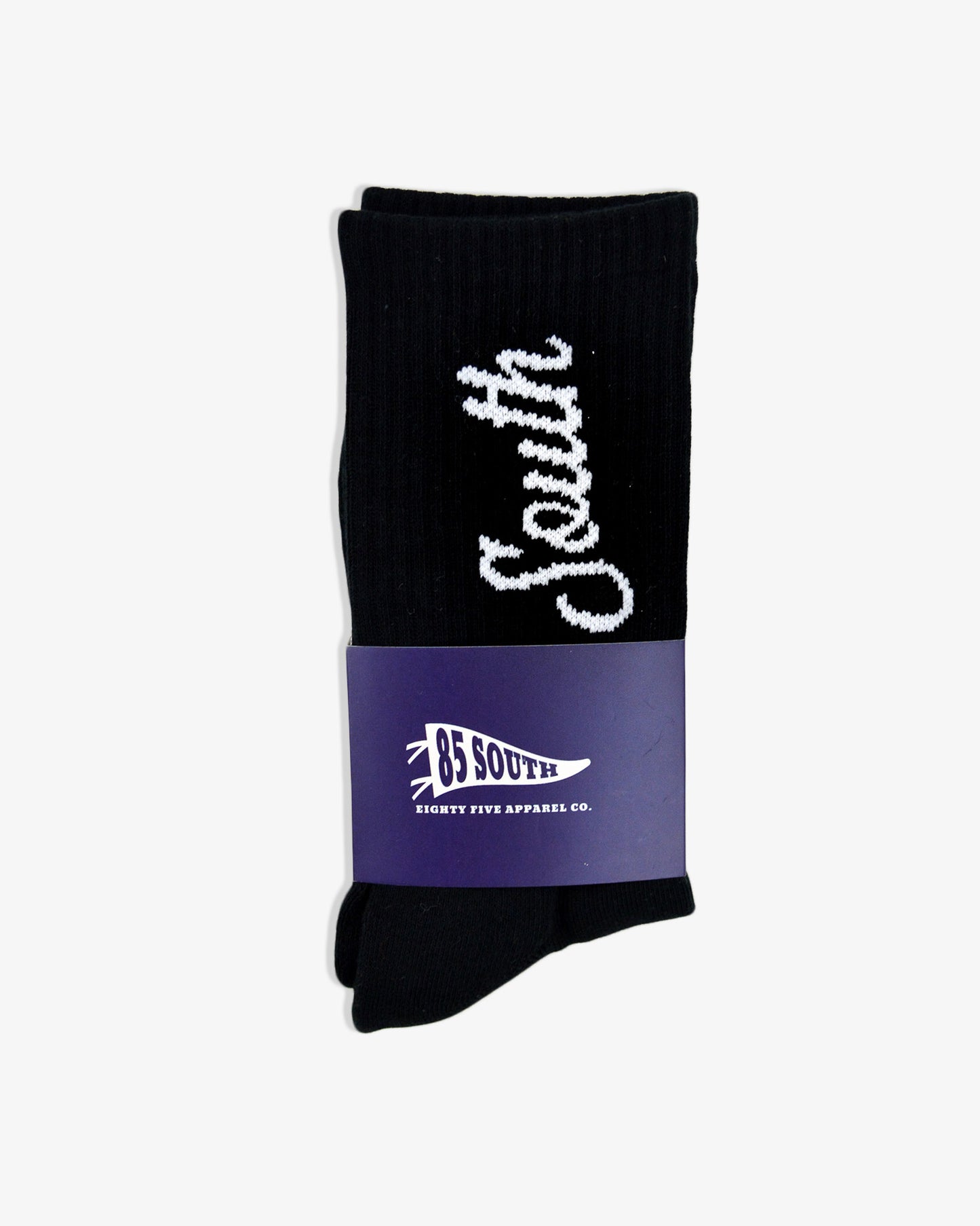 South Script Crew Socks