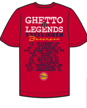 Ghetto Legend II Run It Back Tour Tee