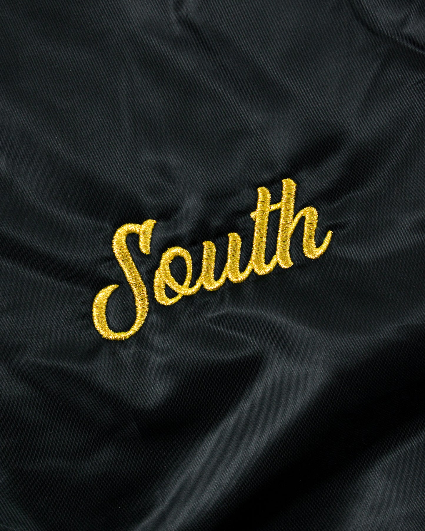 Premium South Bomber Jacket - Black