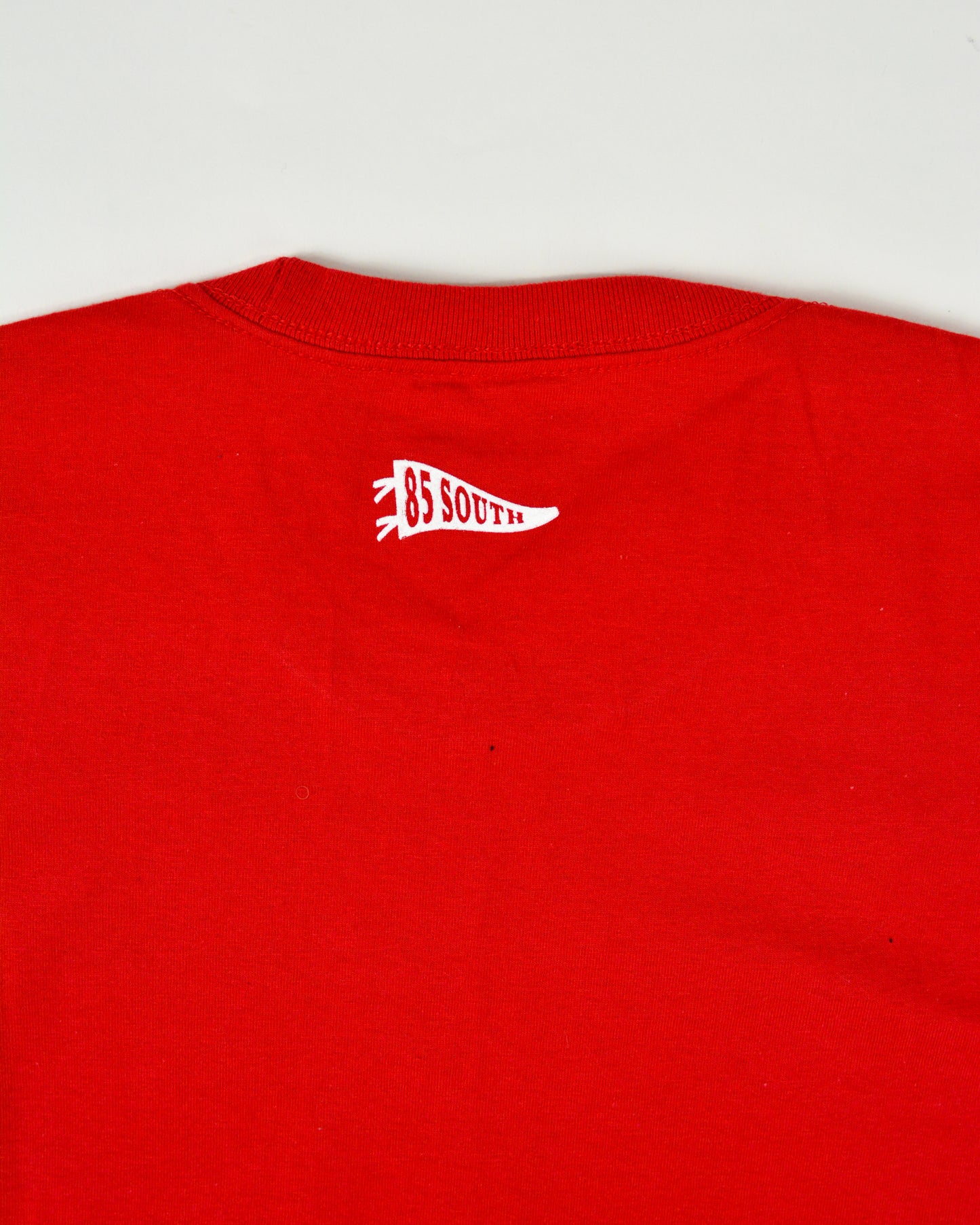 Evergreen South Script Tee - Red