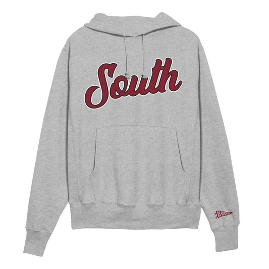 HBCU Morehouse South Hoodie-Heather Grey