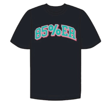Limited City Edition Miami 85%er Tee Black